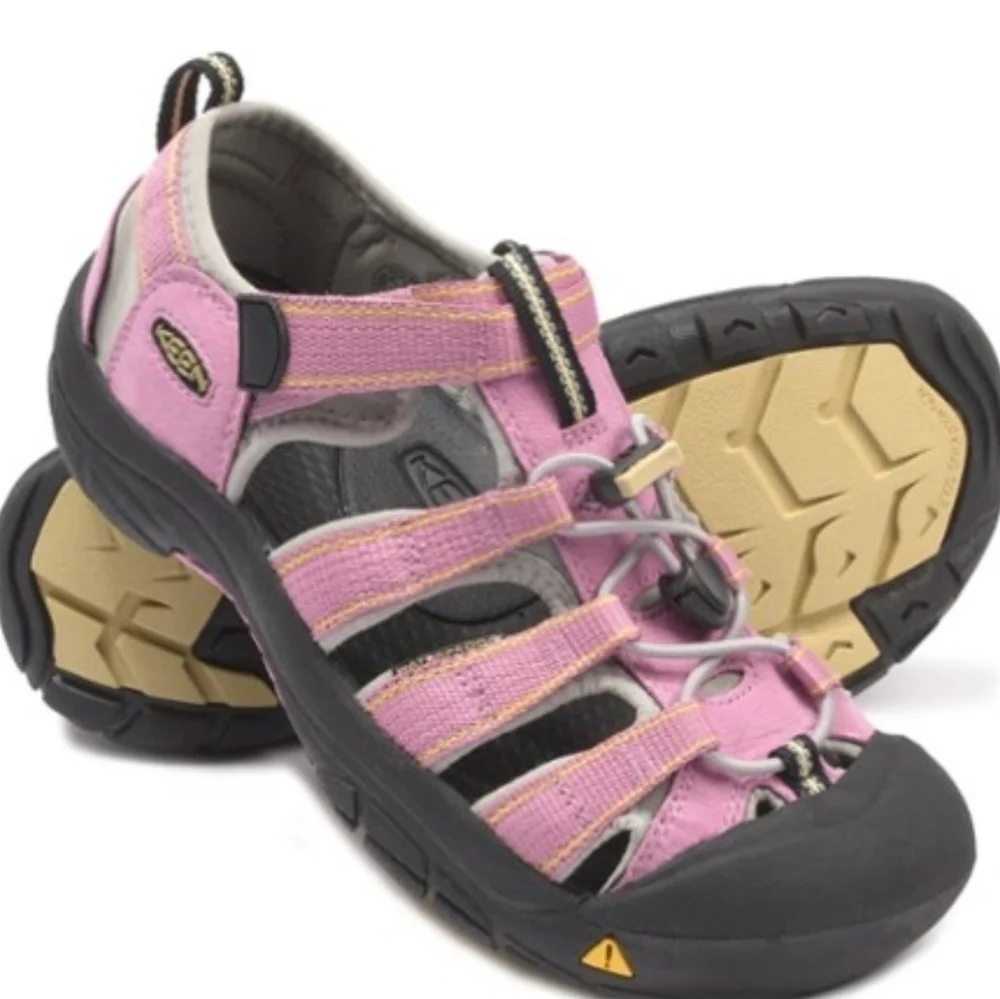 KEEN kids girl outdoor hiking shoes Sandals sz 8.5